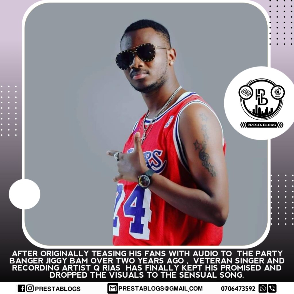 ‘Jiggy Bam’ Kenyan Artist QRias Releases His Long Awaited Party&nbsp;Anthem.
