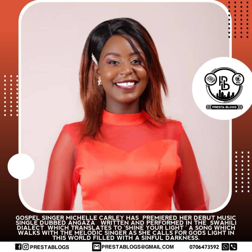 Angaza ‘ Gospel Songstress Michelle Carley Beckons For Gods Spiritual Light Casting In Her New Song.
