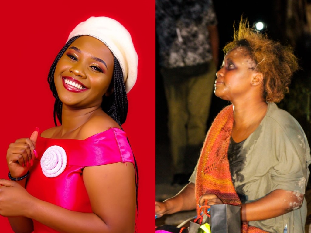 Nakutegemea ! Once Homeless Singer Abbey Mickey Working On A Song Depicting Her Rise From Grass To Grace.